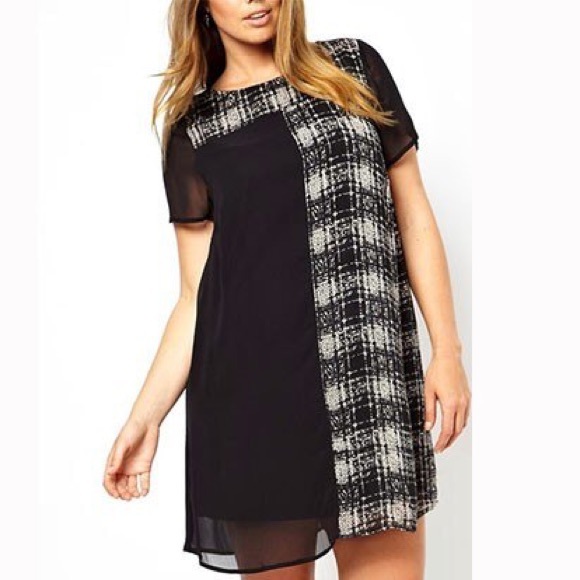 ASOS Curve Dresses & Skirts - Asos Curve Exclusive Shift Dress